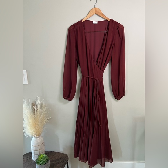 Wilfred Dresses & Skirts - Iconic Wilfred Beaune Dress in Rust- long sleeve size M- EUC